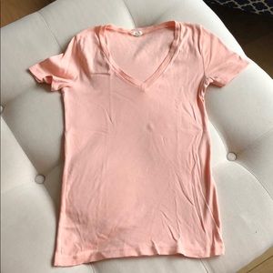 J crew cotton v neck